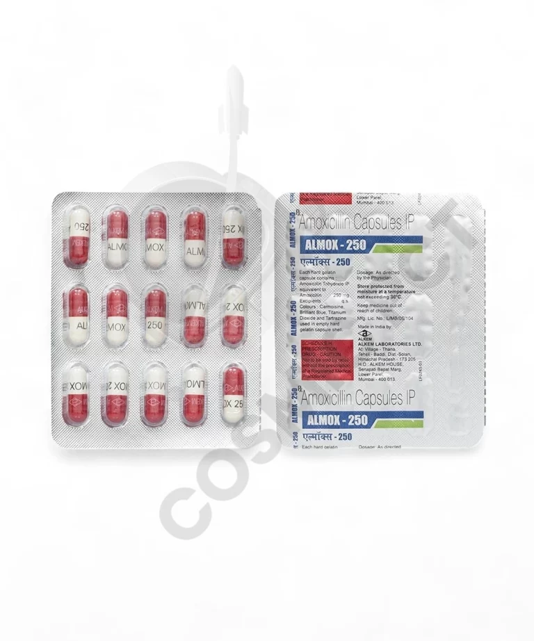 Almox 250mg 15 tab