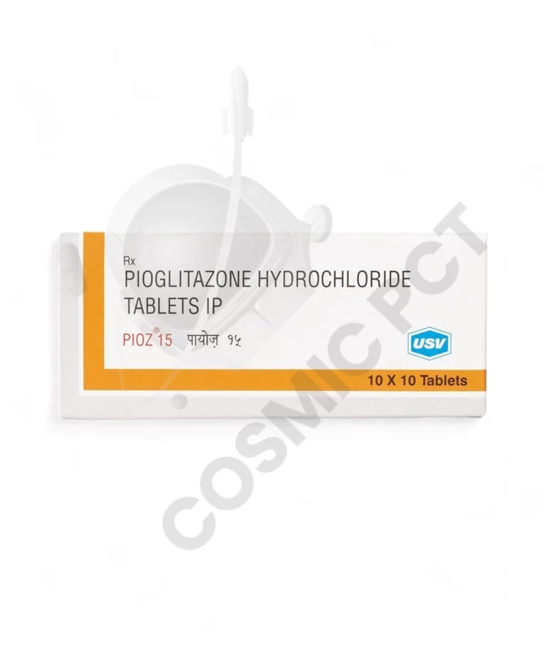 Pioz 15mg 10 Tab